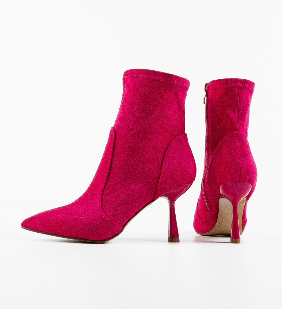 Botine Dama Jak Fuchsia | Stil Vibrant - imagine 7