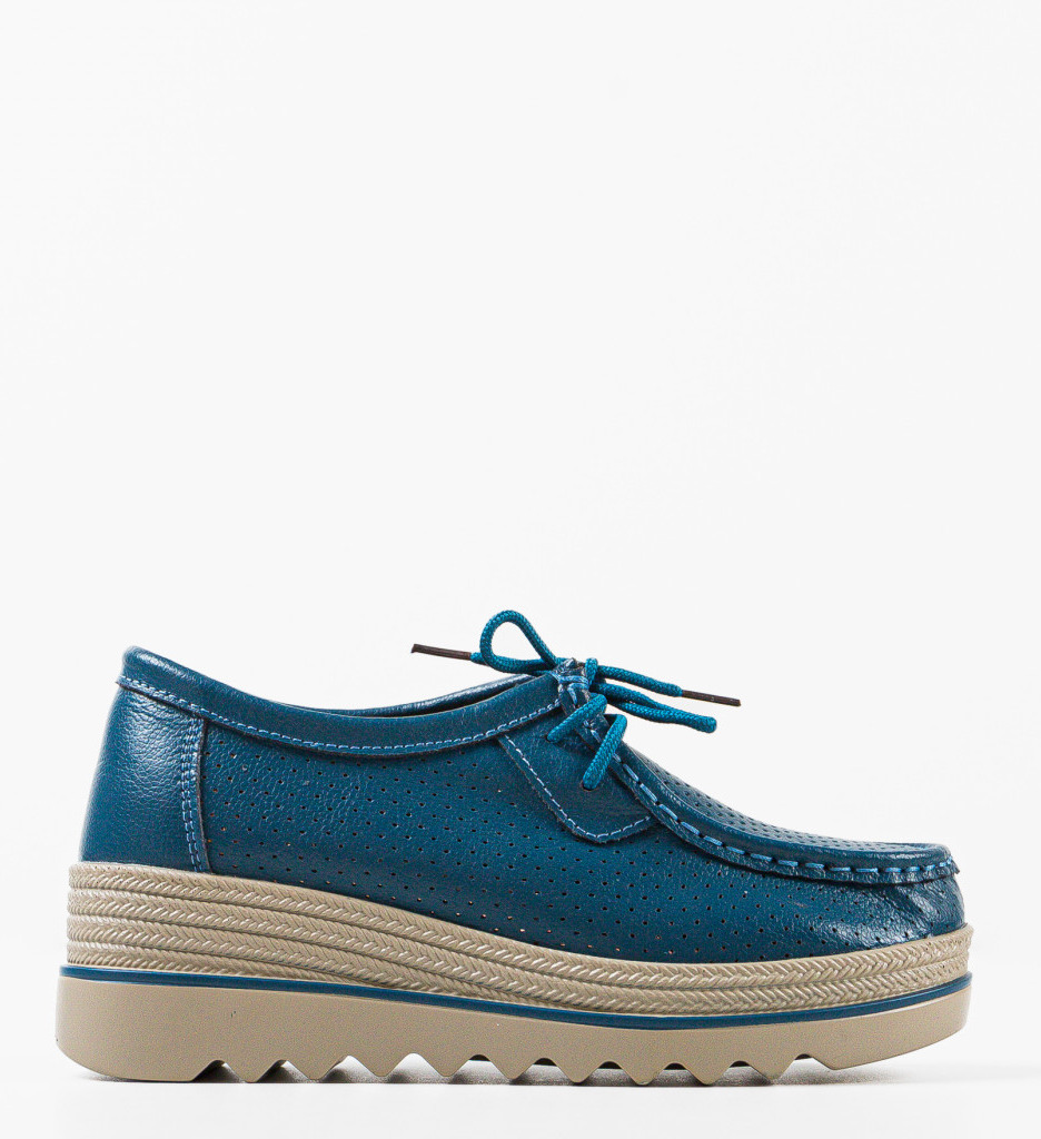 Pantofi Torinoz Albastri | Stil & Confort Zilnic - imagine 4