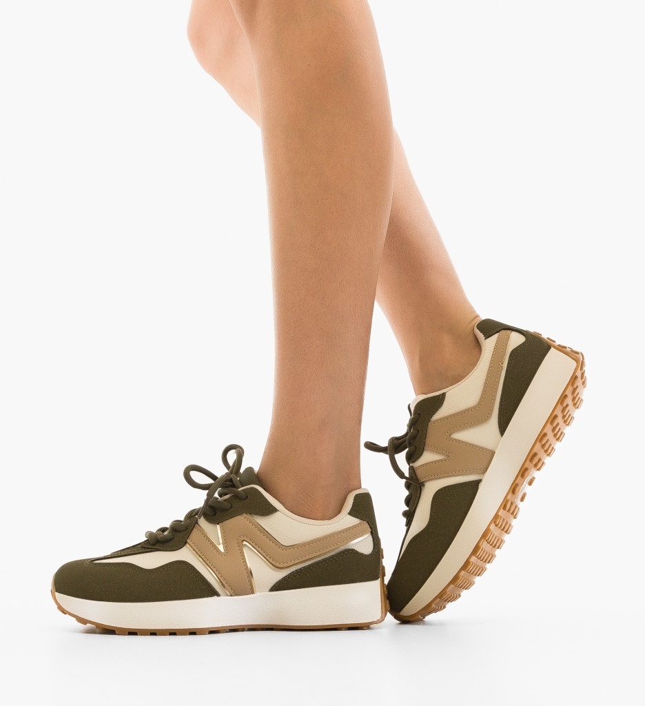 Sneakers Sharad Verzi - Confort și Stil Sport - imagine 2