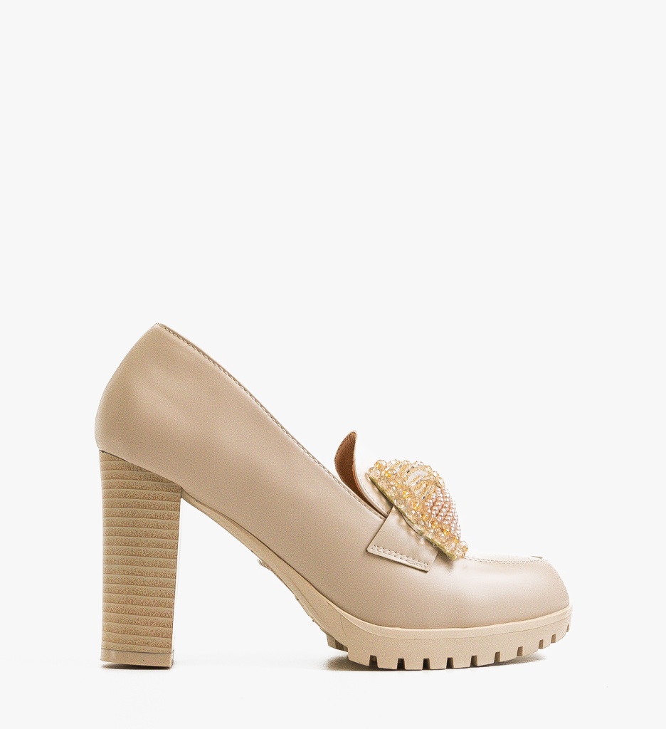 Pantofi Ashleigh Bej | Eleganță Asigurată - imagine 2