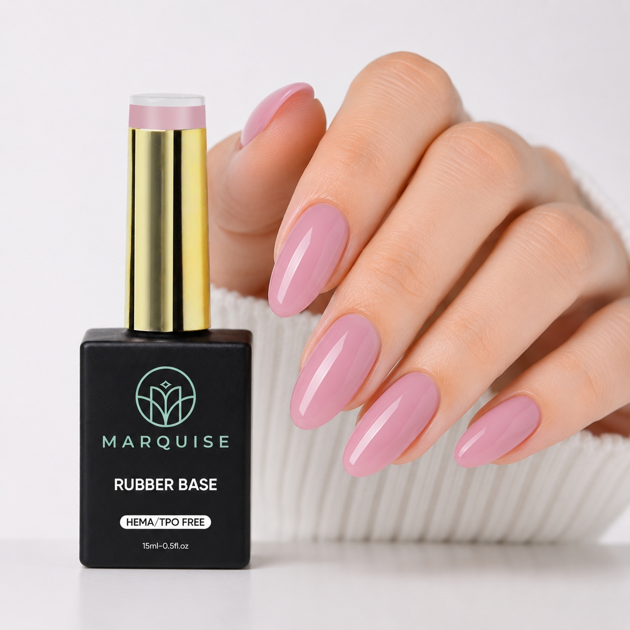 Rubber Base HEMA/TPO FREE Picadili, Marquise, 15 ml - imagine 2