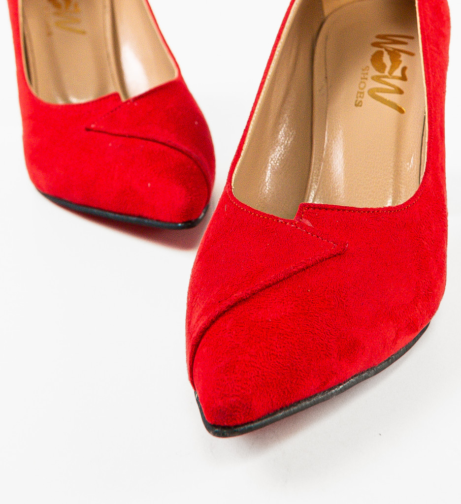 Pantofi Jafanza Rosii cu Toc - Eleganță Garantată - imagine 8