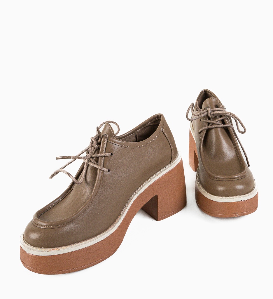 Pantofi Casual Aylmer Khaki | Confort & Stil - imagine 8