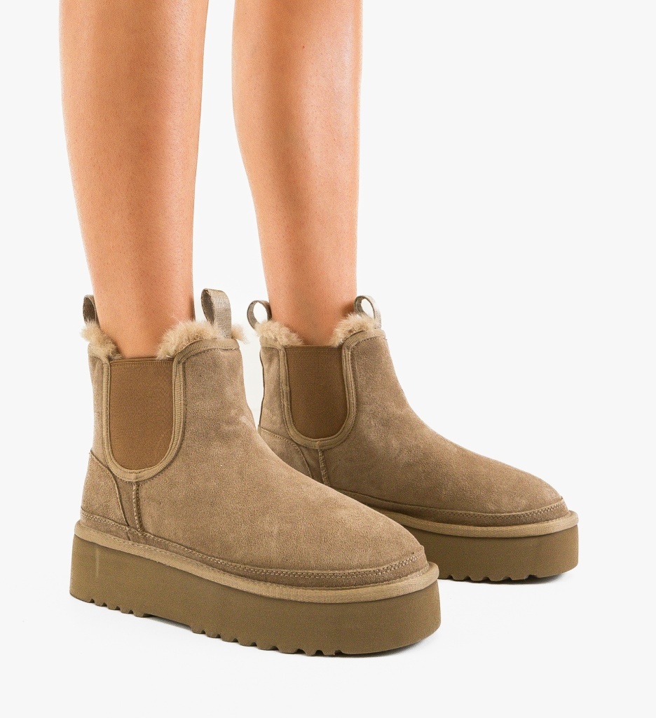 Cizme Ug Khaki - Confort și Stil pentru Sezonul Rece