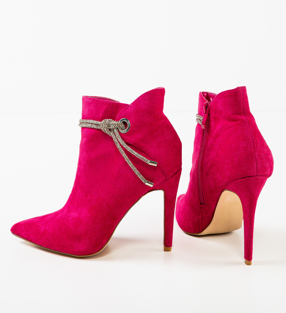 Botine Dama Roz - Stil și Confort Premium - imagine 6