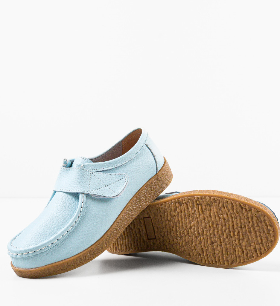 Pantofi Casual Monta Albastri - Confort Stilat - imagine 8