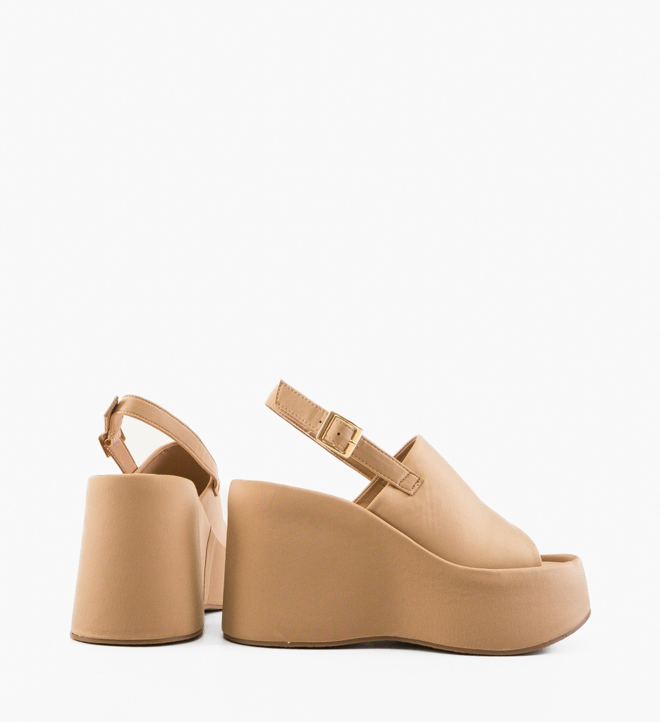 Platforme Ingram Bej - Eleganță și Confort - imagine 5