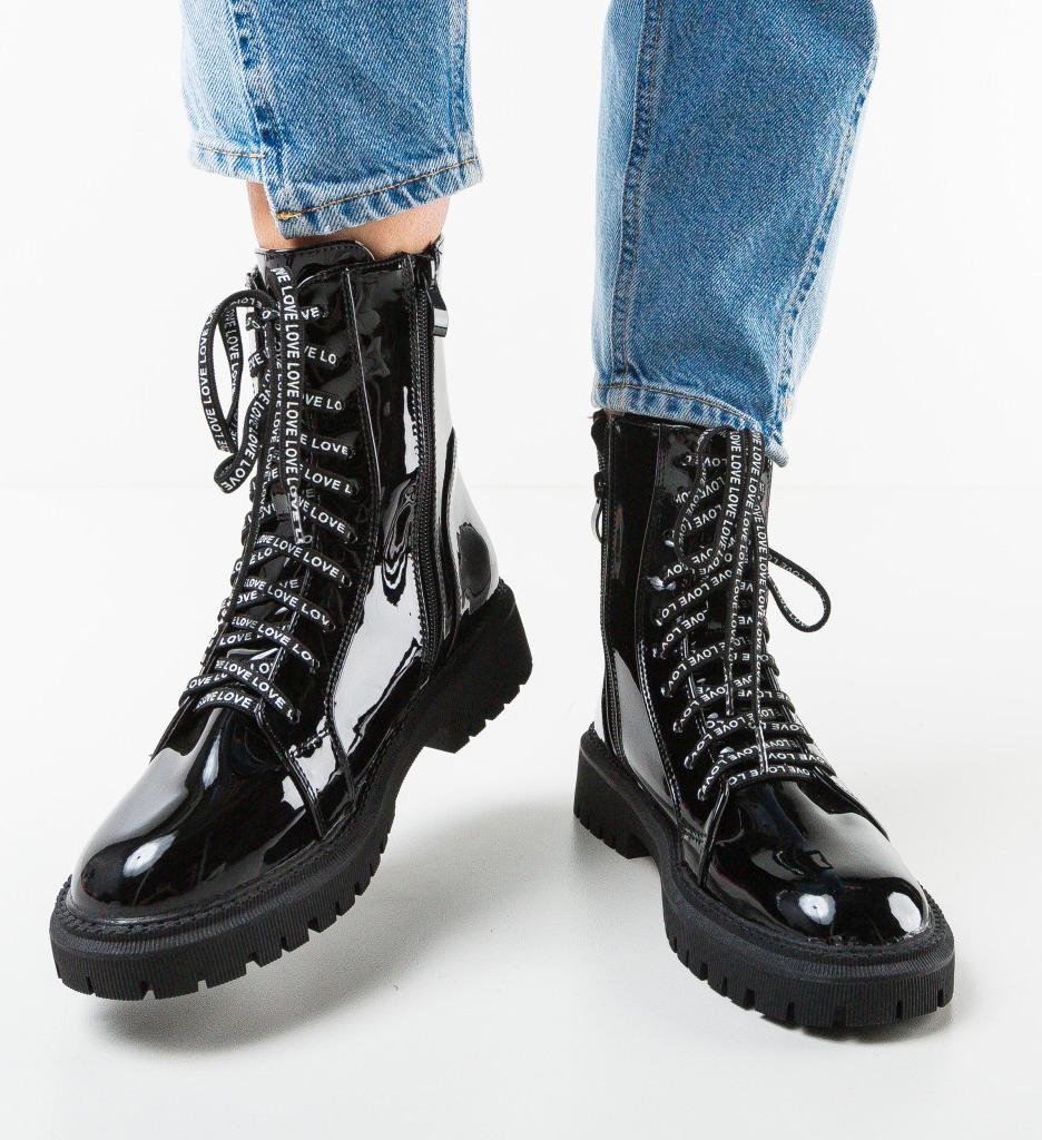 Ghete Dama Negre Green 3 - Stil și Confort
