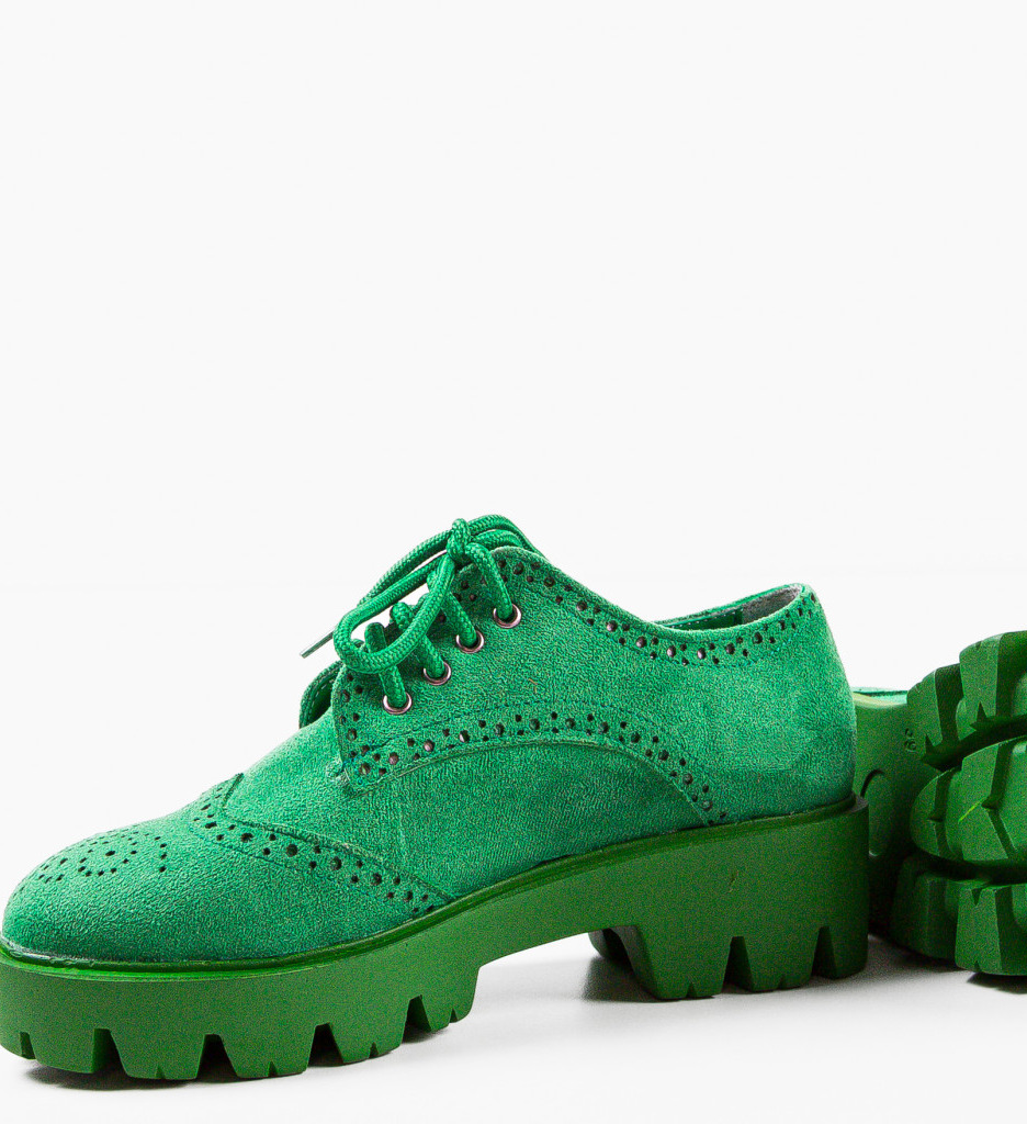 Pantofi Casual Gomine Verzi | Confort și Stil - imagine 6
