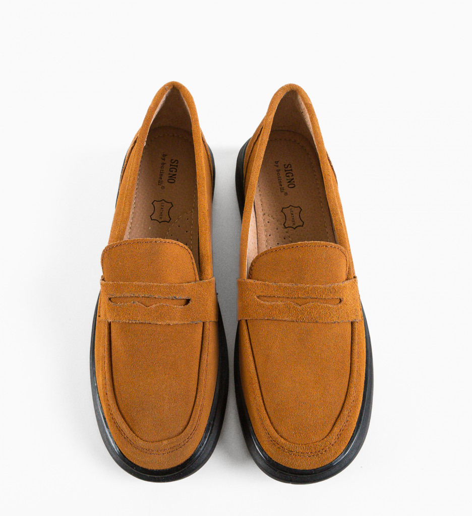 Pantofi Butler Camel | Eleganță Casual Zilnică - imagine 7