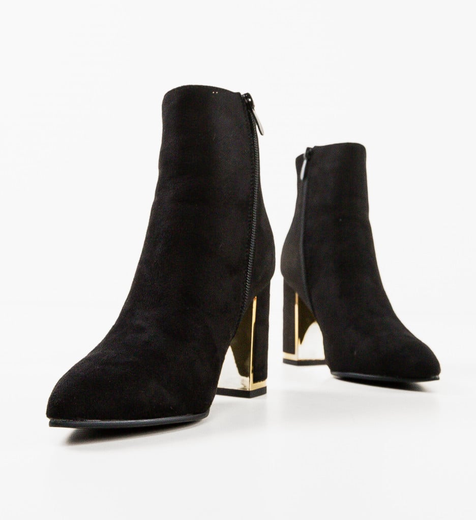 Botine Dama Avant Negre - Eleganță și Confort - imagine 8