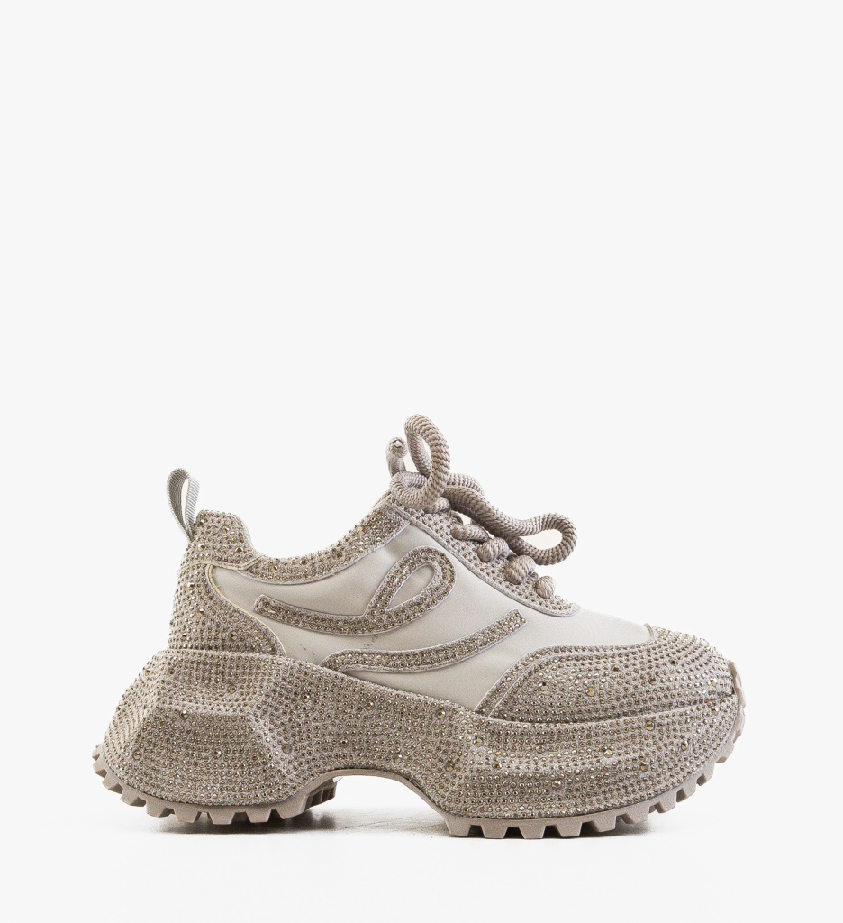 Sneakers dama Teea Gri | Confort Sport - imagine 6