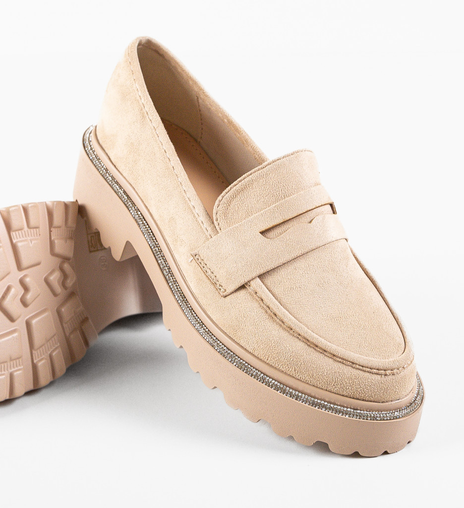 Pantofi Casual Sion Bej | Confort și Stil - imagine 9