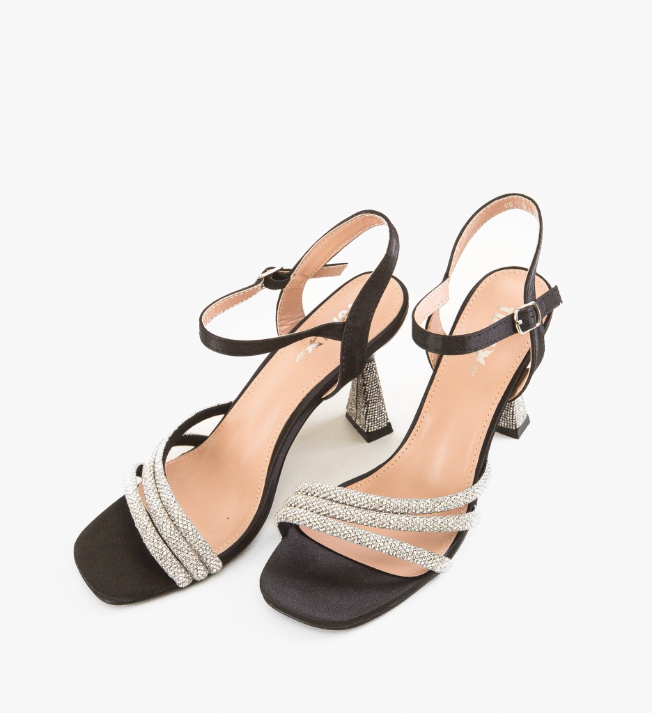 Sandale Glakio cu Toc Negru | Eleganță Maximă - imagine 5