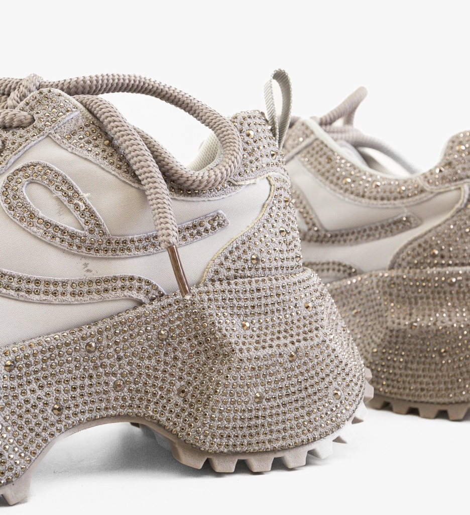 Sneakers dama Teea Gri | Confort Sport - imagine 5