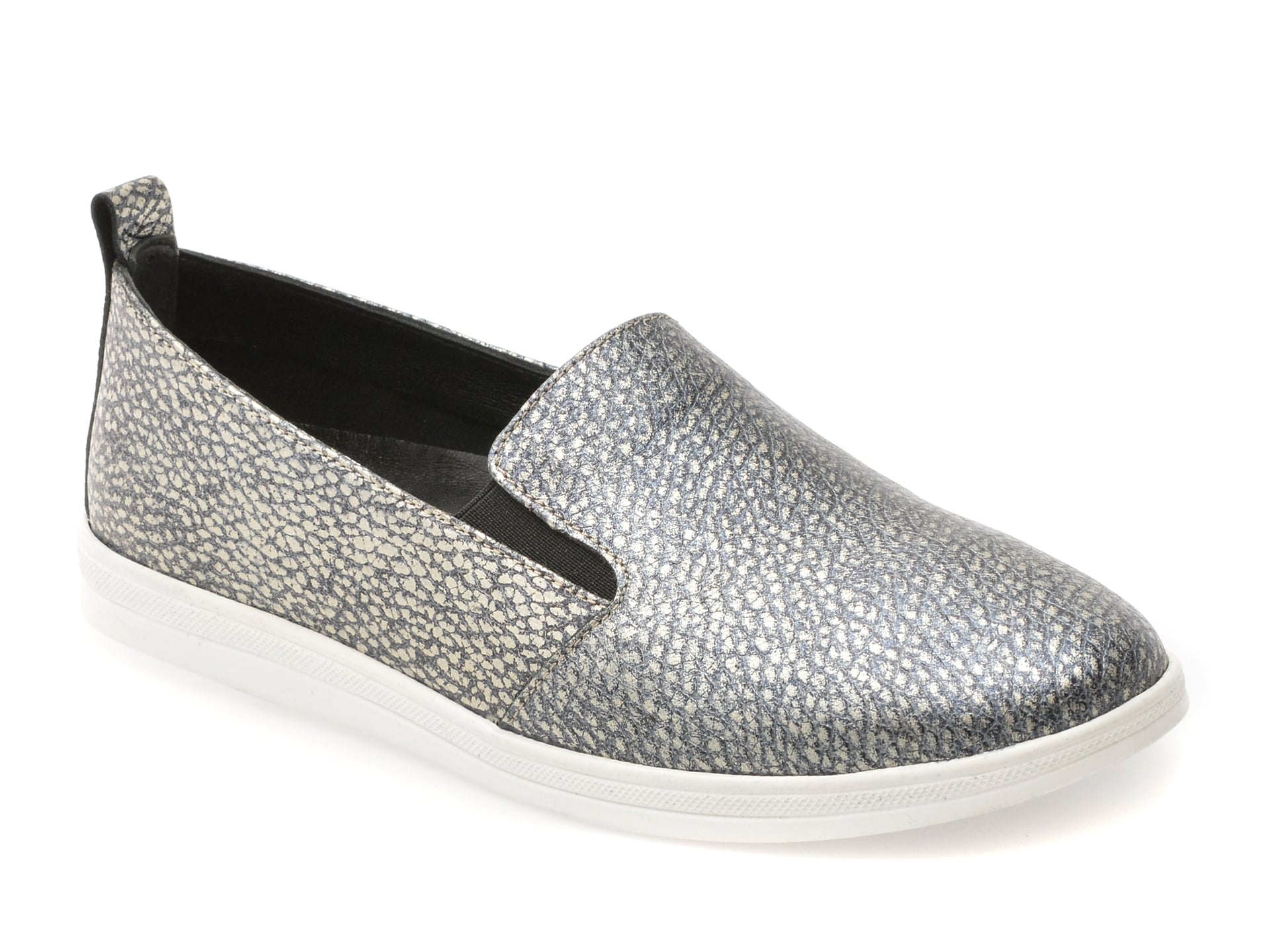 Pantofi EVIDA Bleumarin din Piele Naturală