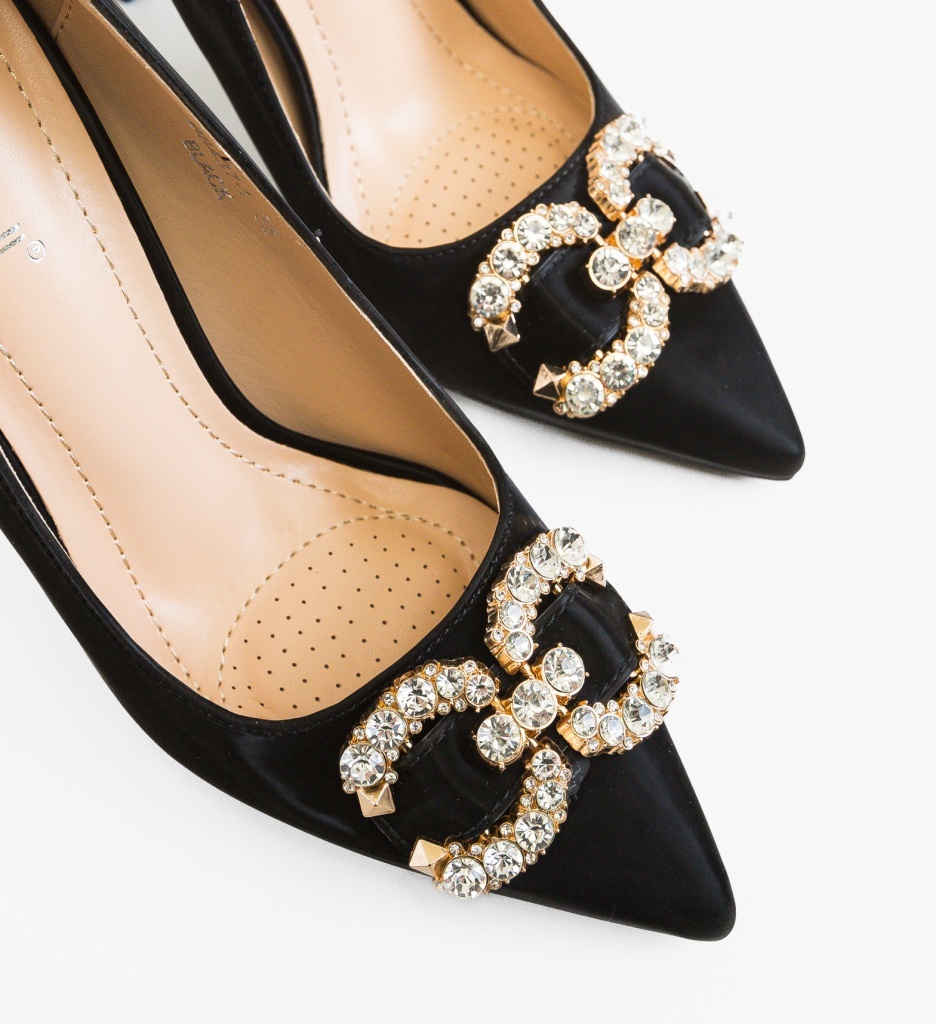 Pantofi dama cu toc Teresa Negri Eleganți - imagine 4