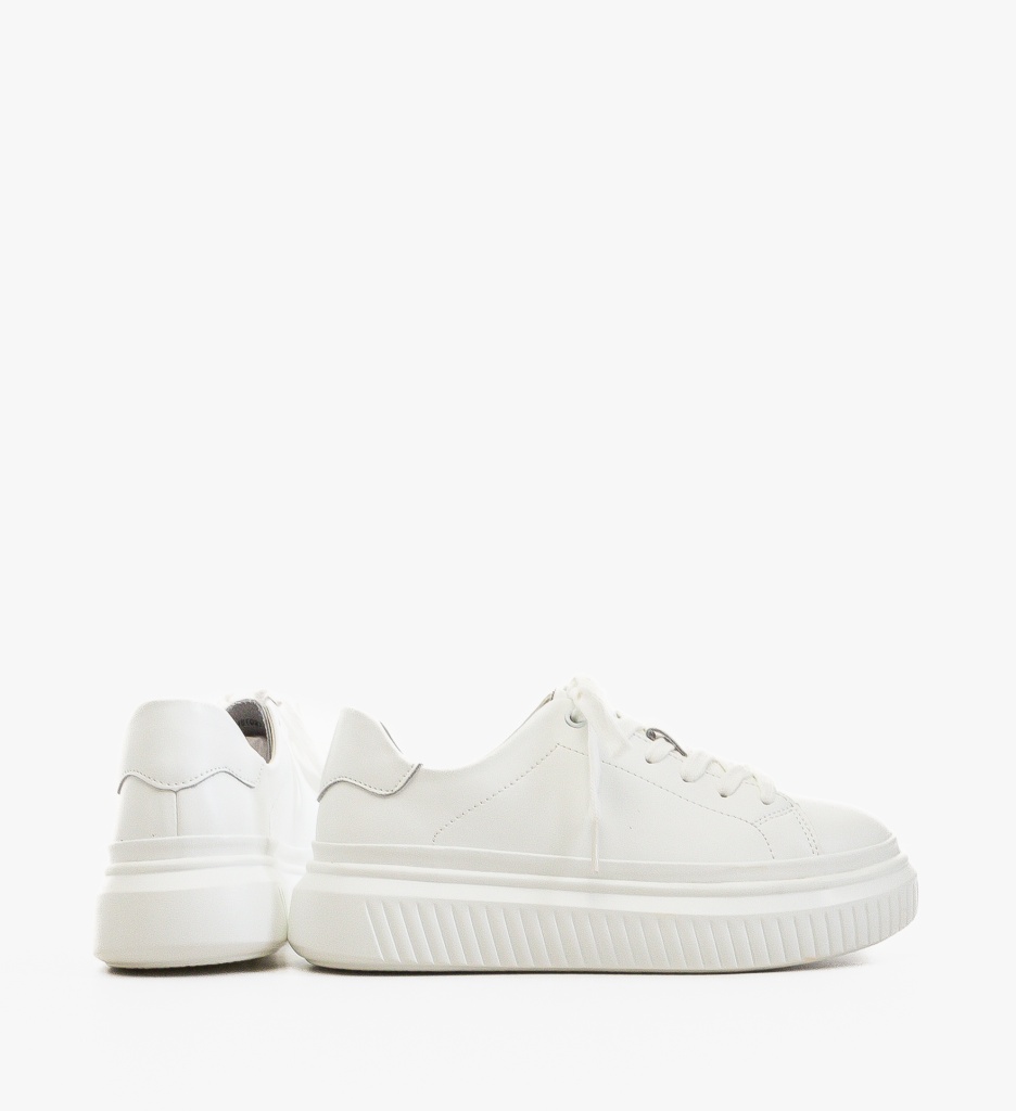Sneakers Spoke Dama Albi - Confort și Stil - imagine 6