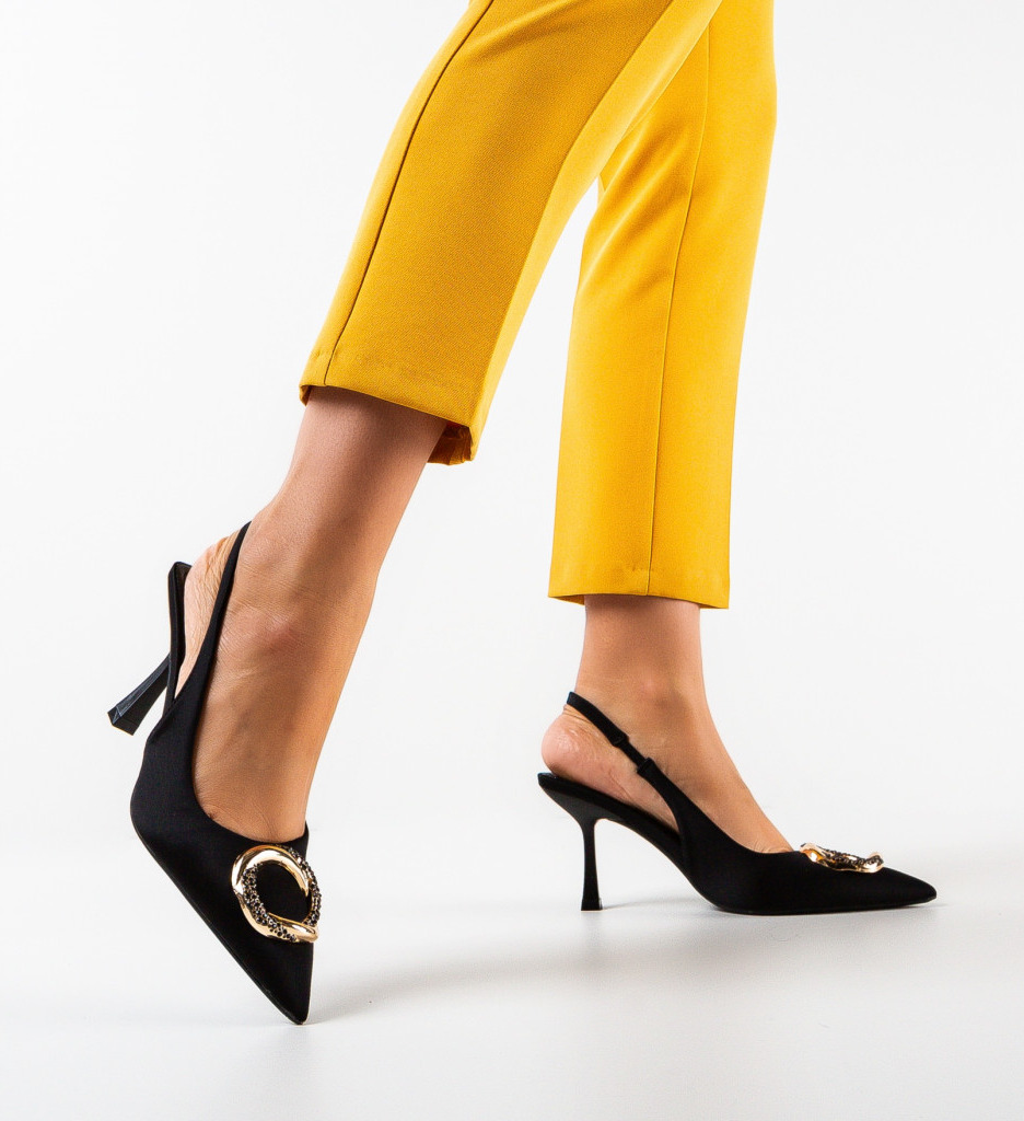Pantofi Pierce Negri | Eleganță și Stil - imagine 3