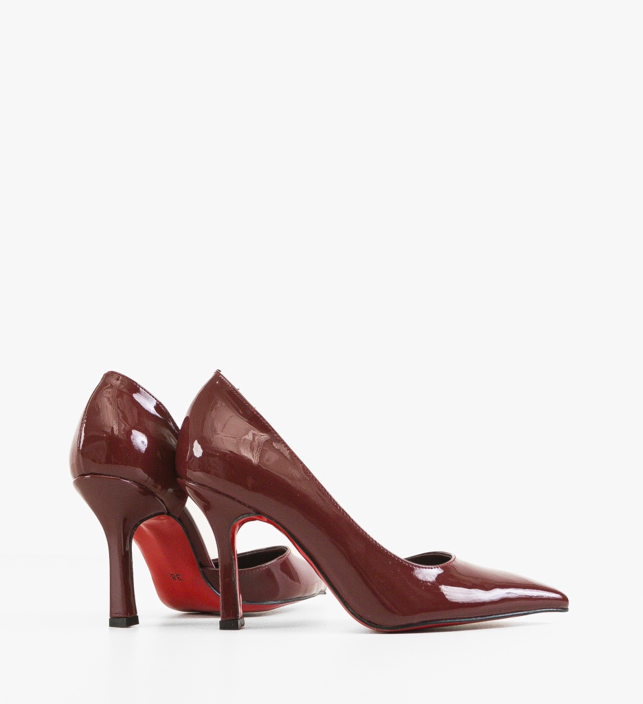 Pantofi Stiletto Krol Grena - Eleganță și Stil - imagine 4