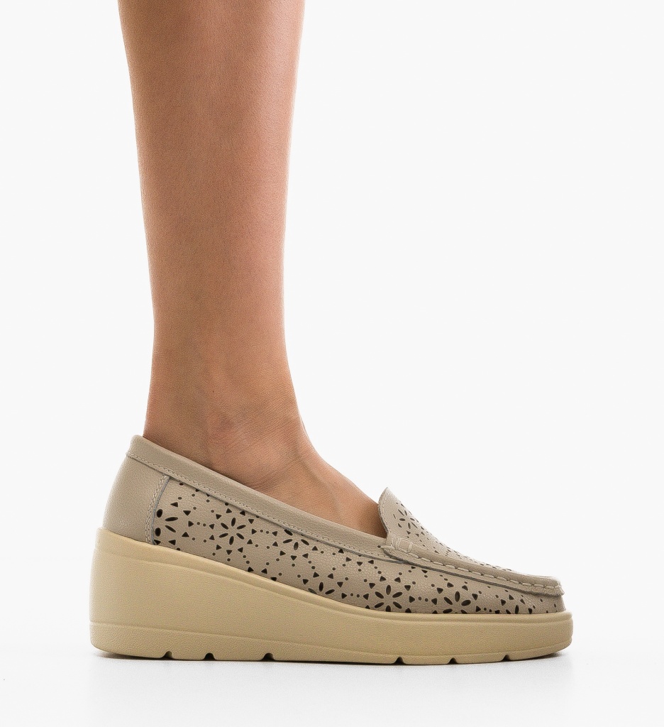 Platforme Dama Myzy Gri - Confort si Stil - imagine 6