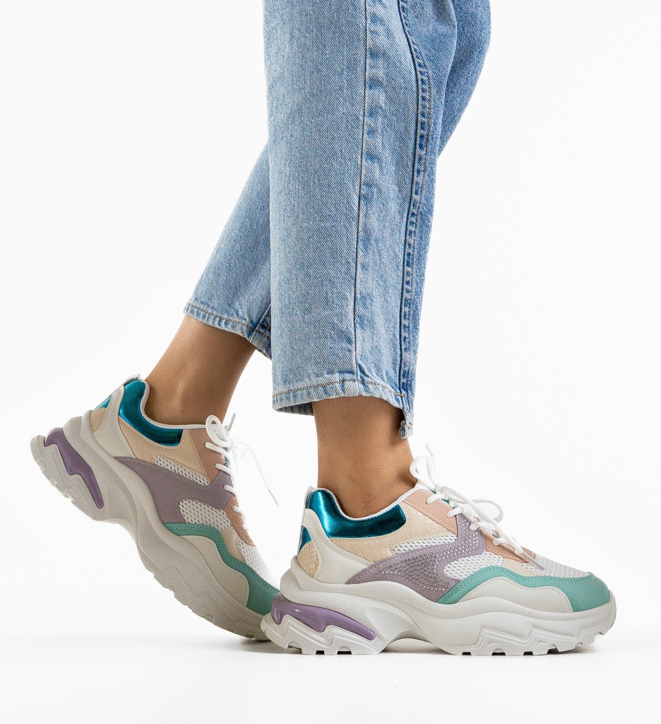 Sneakers Dama Leonarda Multi | Stil si Confort