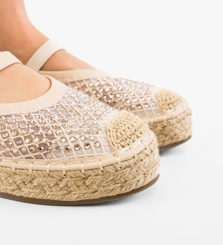 Espadrile Vera Bej - Confort și Stil Casual - imagine 3