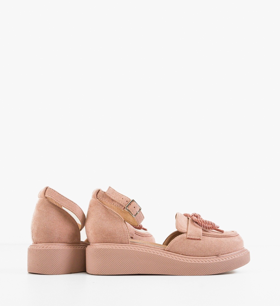 Pantofi Casual Dama Oda Roz - Confort și Stil - imagine 4