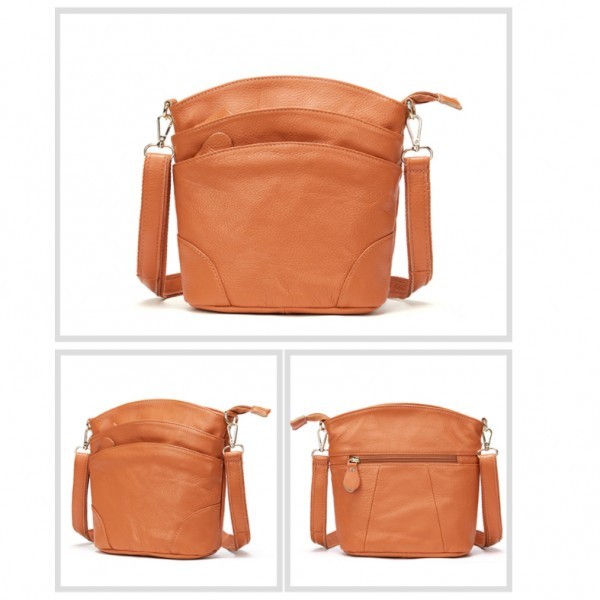 Geanta Missa GT1049 Piele Naturala Maro Delis - imagine 2
