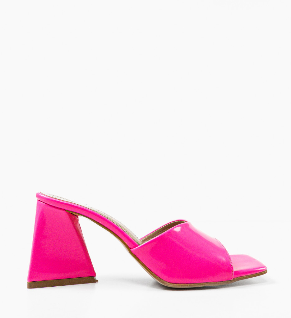 Saboti Dama Fuchsia | Eleganță și Confort - imagine 4