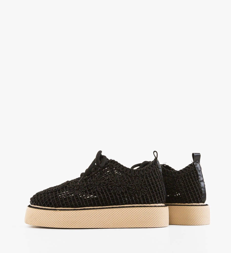 Pantofi Casual Ystory Negri - Confort Zilnic - imagine 4