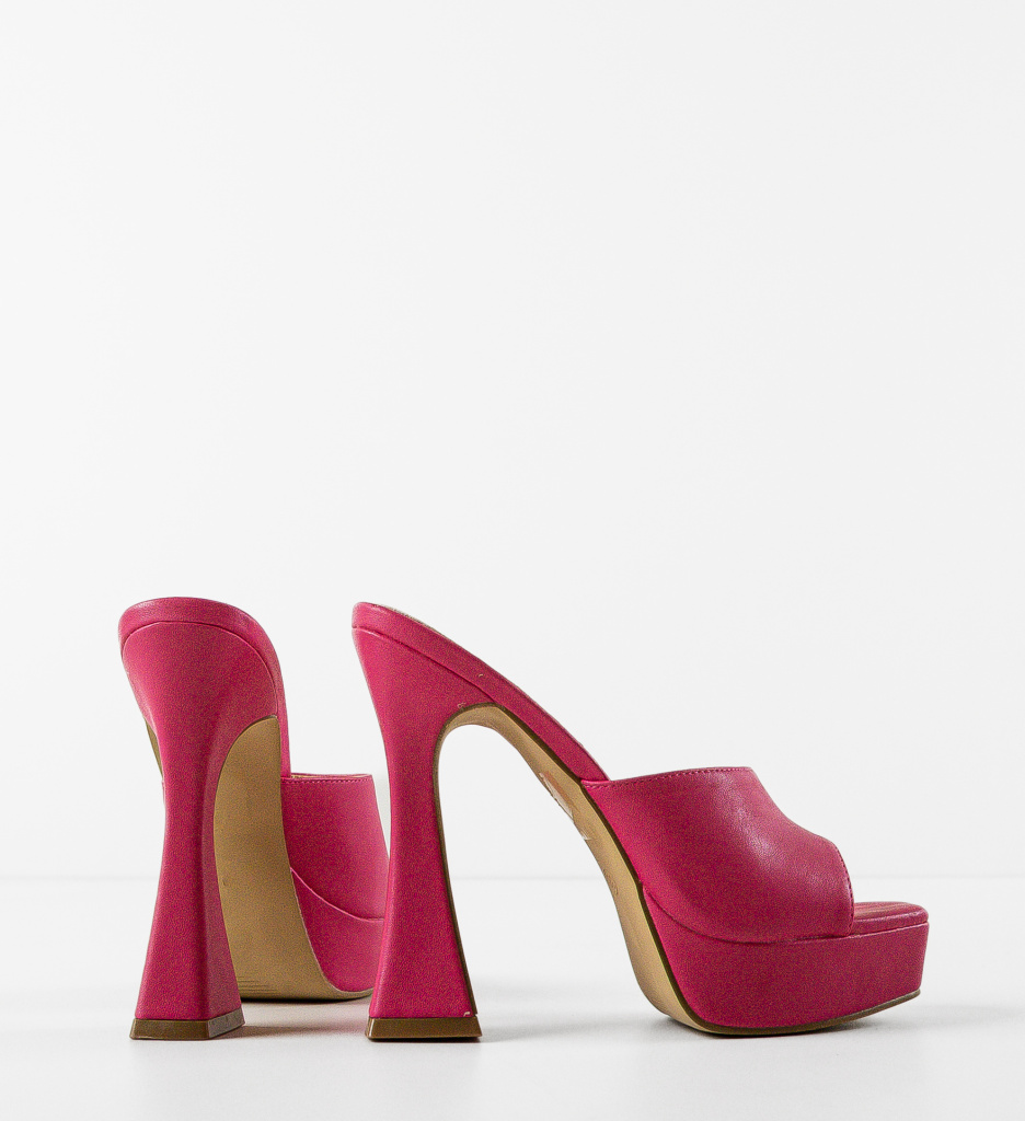 Sandale Carey Fuchsia - Eleganță și Stil - imagine 5