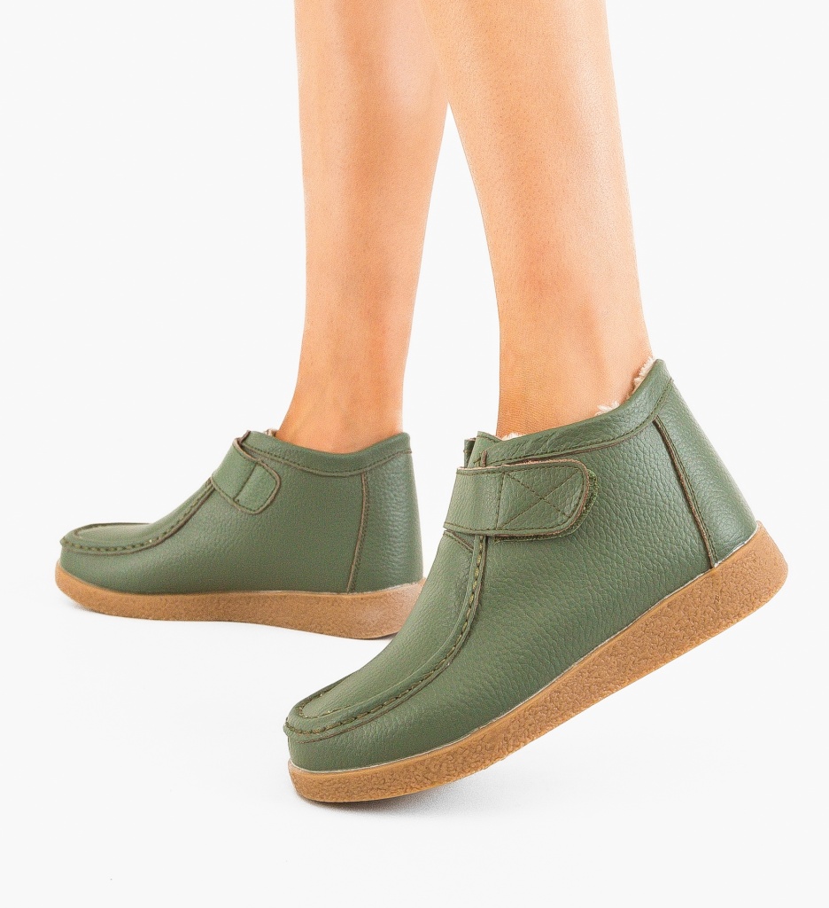 Pantofi Casual Debir Verzi - Confort și Stil