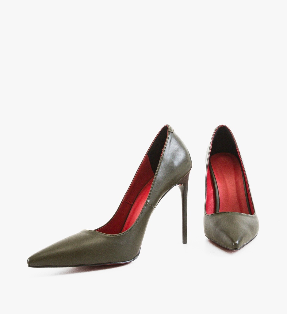 Pantofi Butyn Verde 2 | Toc Eleganți Dama - imagine 7