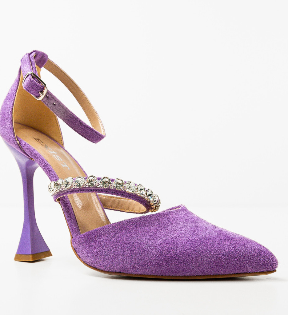 Pantofi Rufus Mov - Eleganță și Stil Feminin