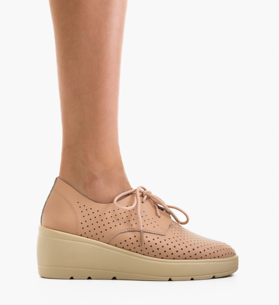 Platforme Dama Mersonk Roz - Confort & Stil - imagine 4