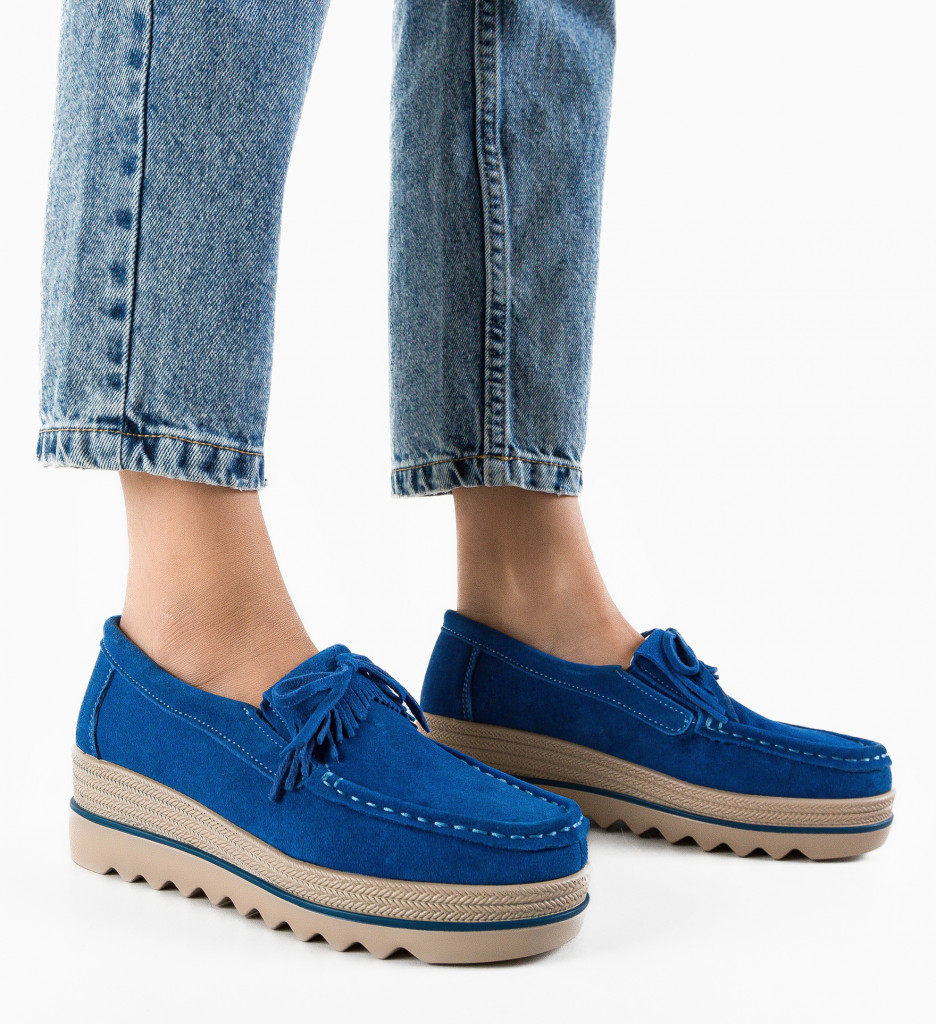Pantofi Casual Hipok Albastri | Confort și Stil