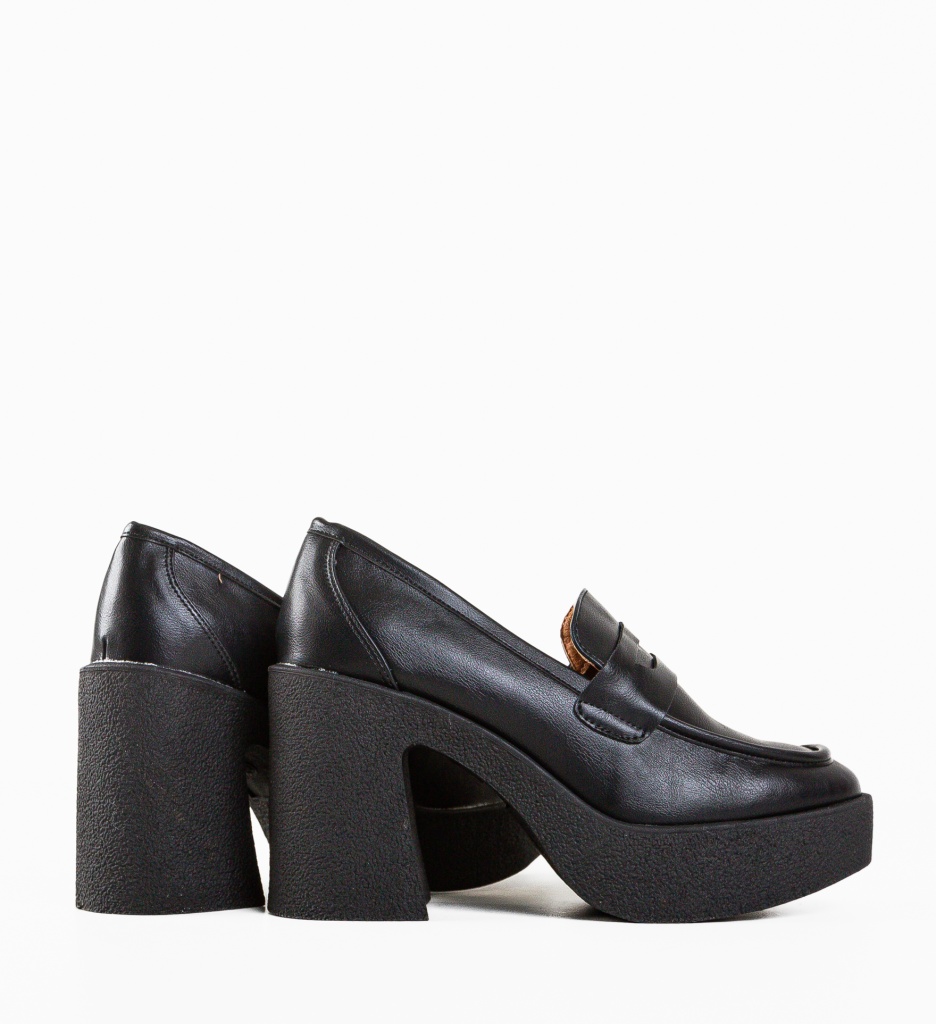 Pantofi Socheat Negri | Eleganță Garantată - imagine 5