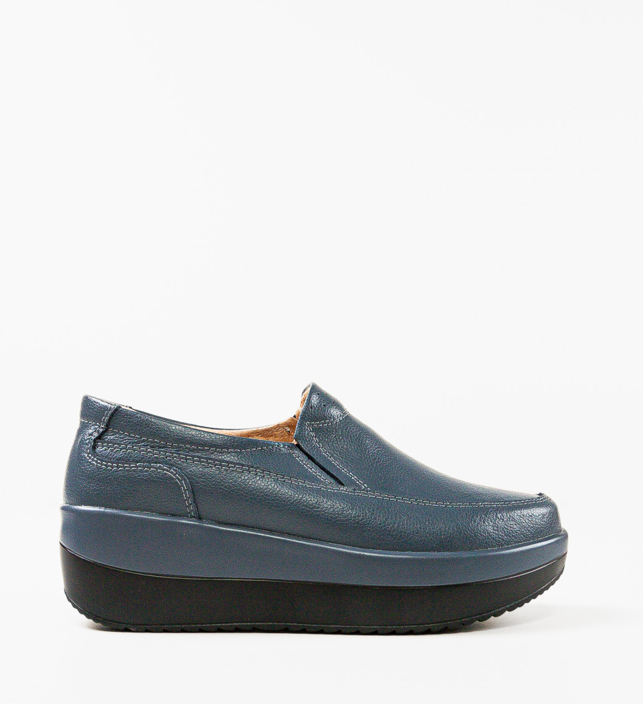 Pantofi Freeman Gri - Confort Casual Zilnic - imagine 5