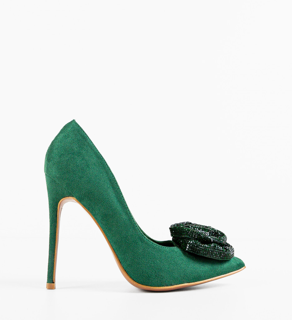Pantofi Dama Brany Verzi | Eleganță Asigurată - imagine 4