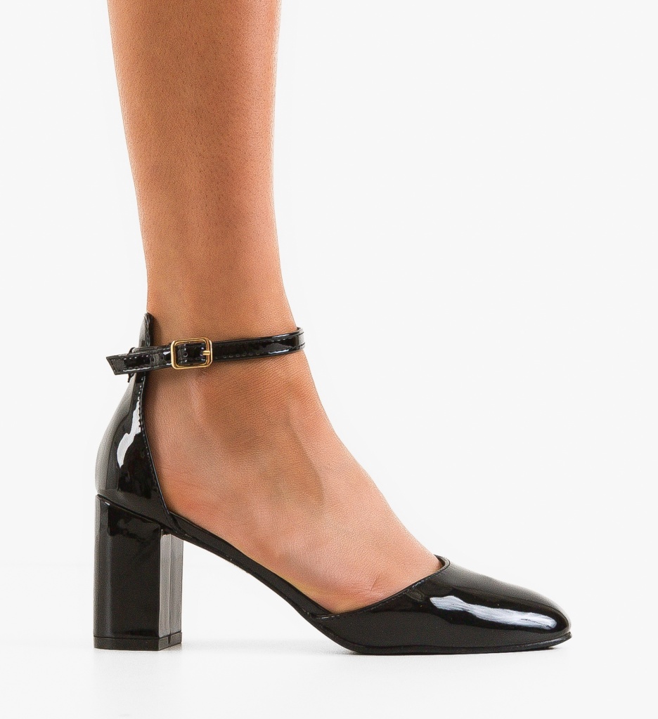 Pantofi Dama Peppre Negri - Eleganță și Stil - imagine 6