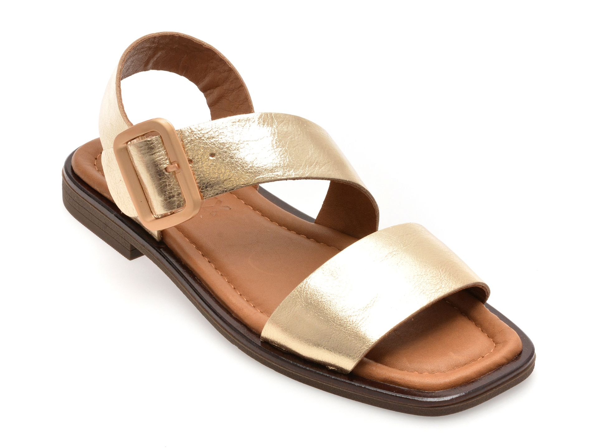 Sandale GRYXX Piele Naturală | Eleganță Aurie