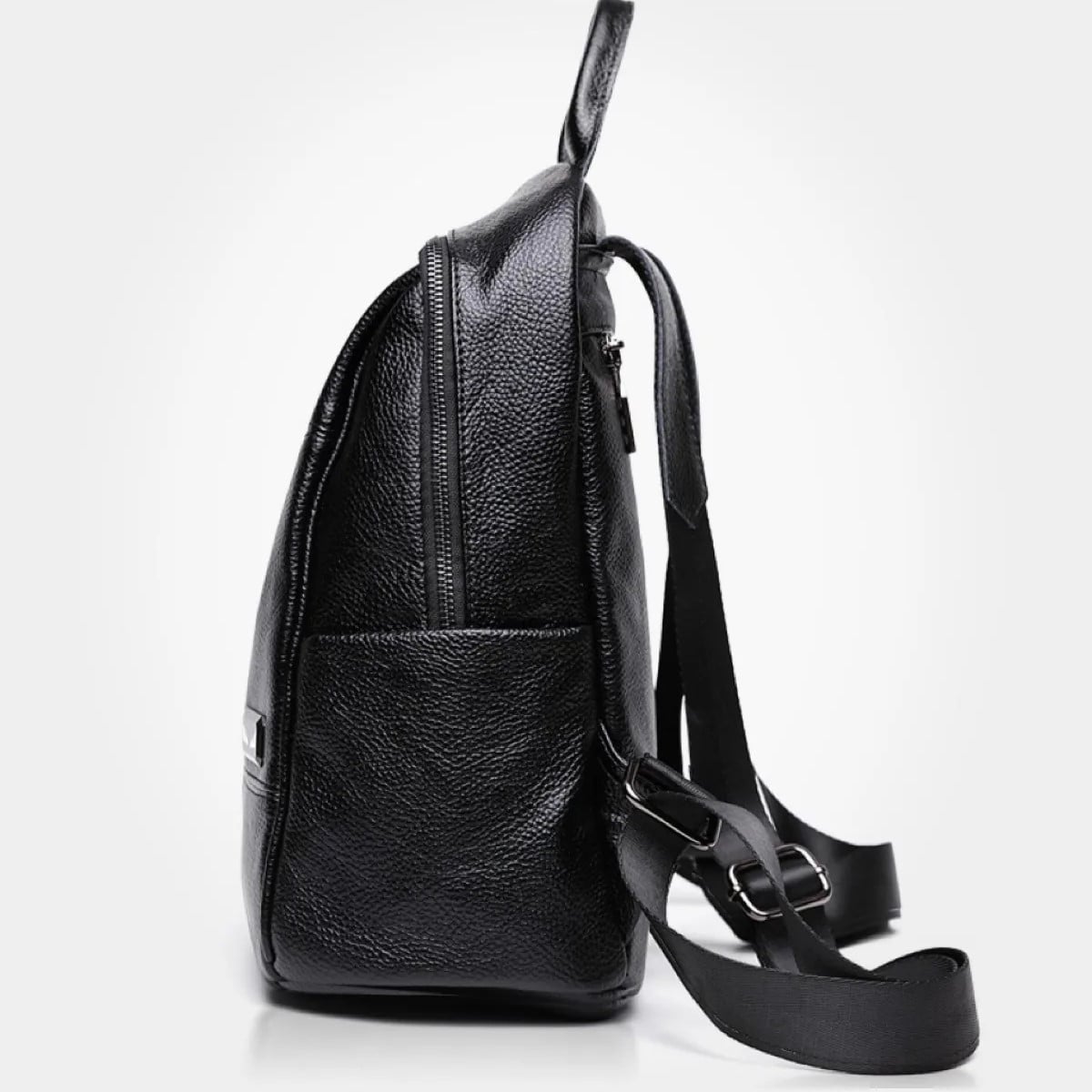 Delis Rucsac Piele Naturală Negru - Elegant și Practic - imagine 7