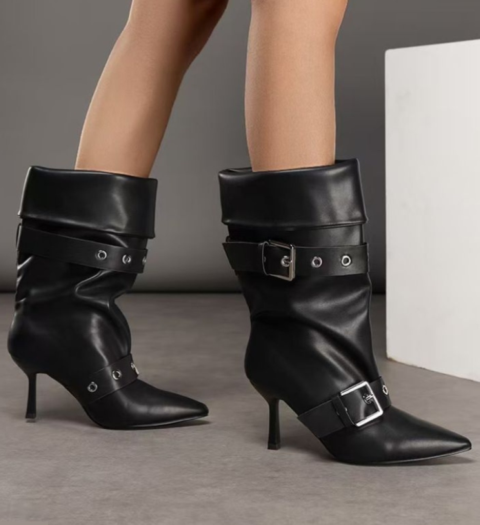 Botine Dede Negre Depurtat - Eleganță Urbană