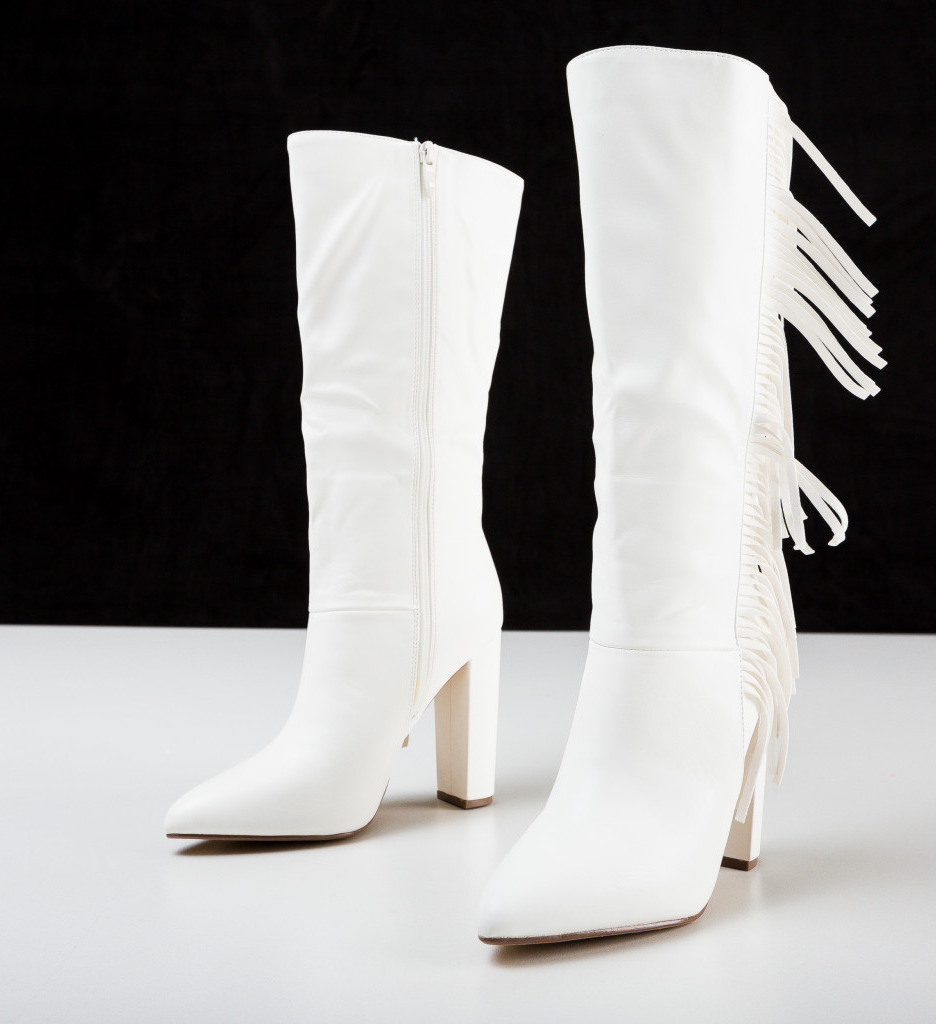 Cizme Macias Albe | Design Elegant Dama - imagine 6