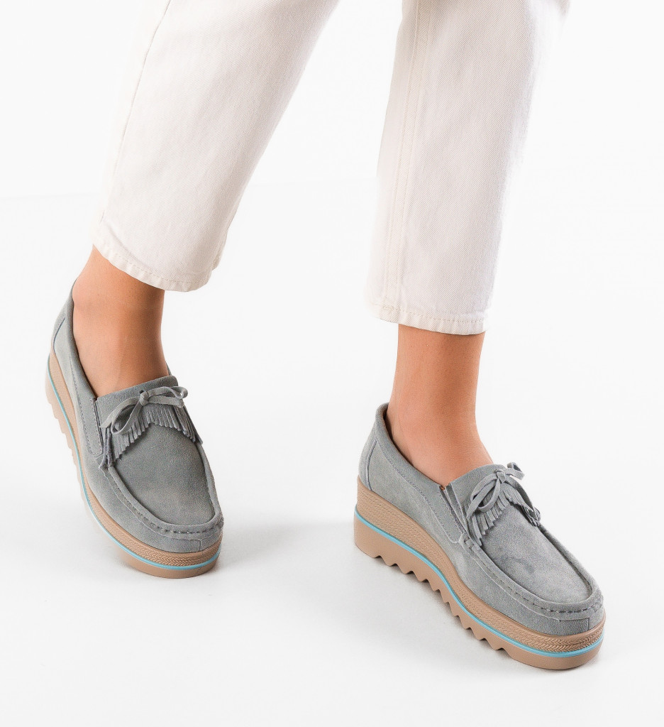 Pantofi Casual Hipok Albastri - Confort și Stil - imagine 3