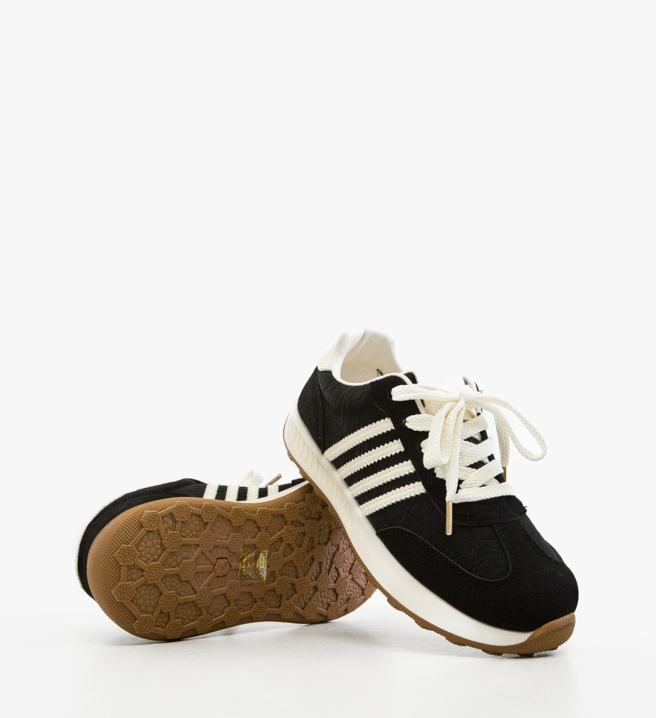 Sneakers Dama Uffy Negri | Confort si Stil Urban - imagine 3