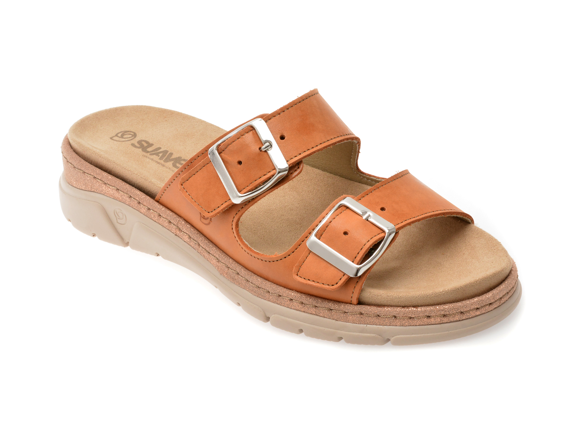 Papuci Suave Piele | Confort Premium