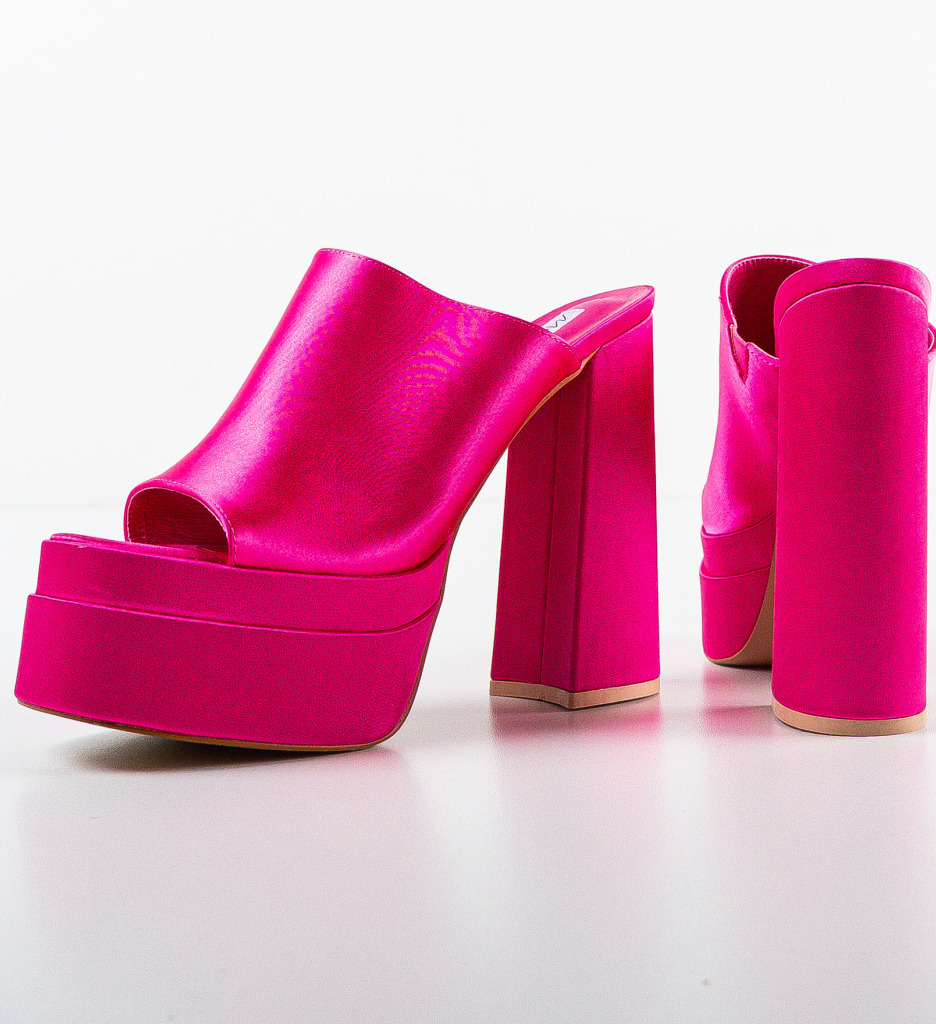Saboti Dama Fuchsia | Stil si Eleganta - imagine 5