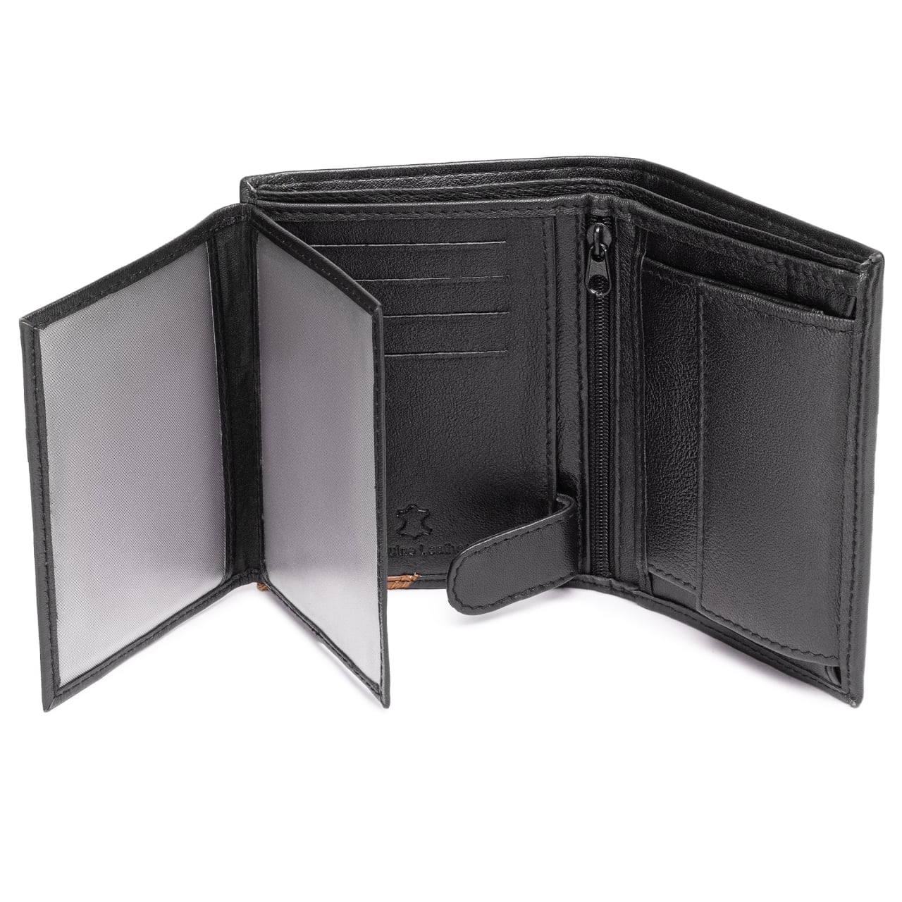 Portofel Barbati Delis Piele, 10 Carduri Caelum - imagine 4